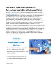 Home Healthcare Market.docx