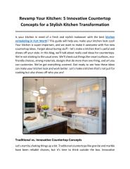 Revamp Your Kitchen 5 Innovative Countertop Concepts for a Stylish Kitchen Transformation.pdf